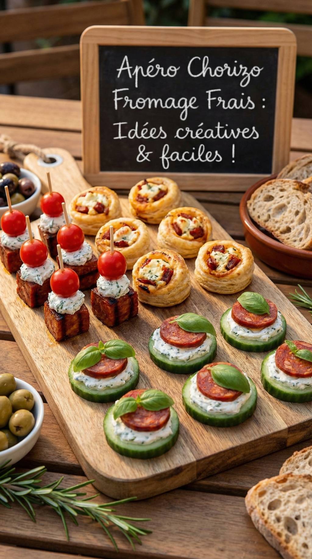 Apero chorizo fromage frais : idées créatives et faciles pour des bouchées pleines de saveurs