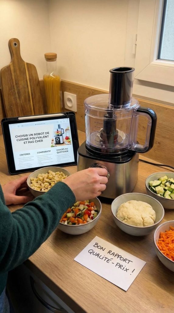 Choisir un robot de cuisine polyvalent et bon marché : critères, comparatif et usages au quotidien