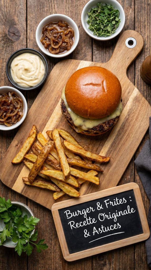 Burger en frites : recette originale et astuces de préparation